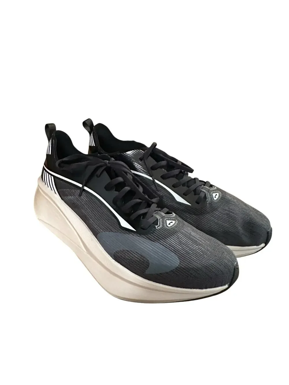 Men 8 Li-Ning Feidian 5 Challenger Black White Ayres Running Sneakers Shoes